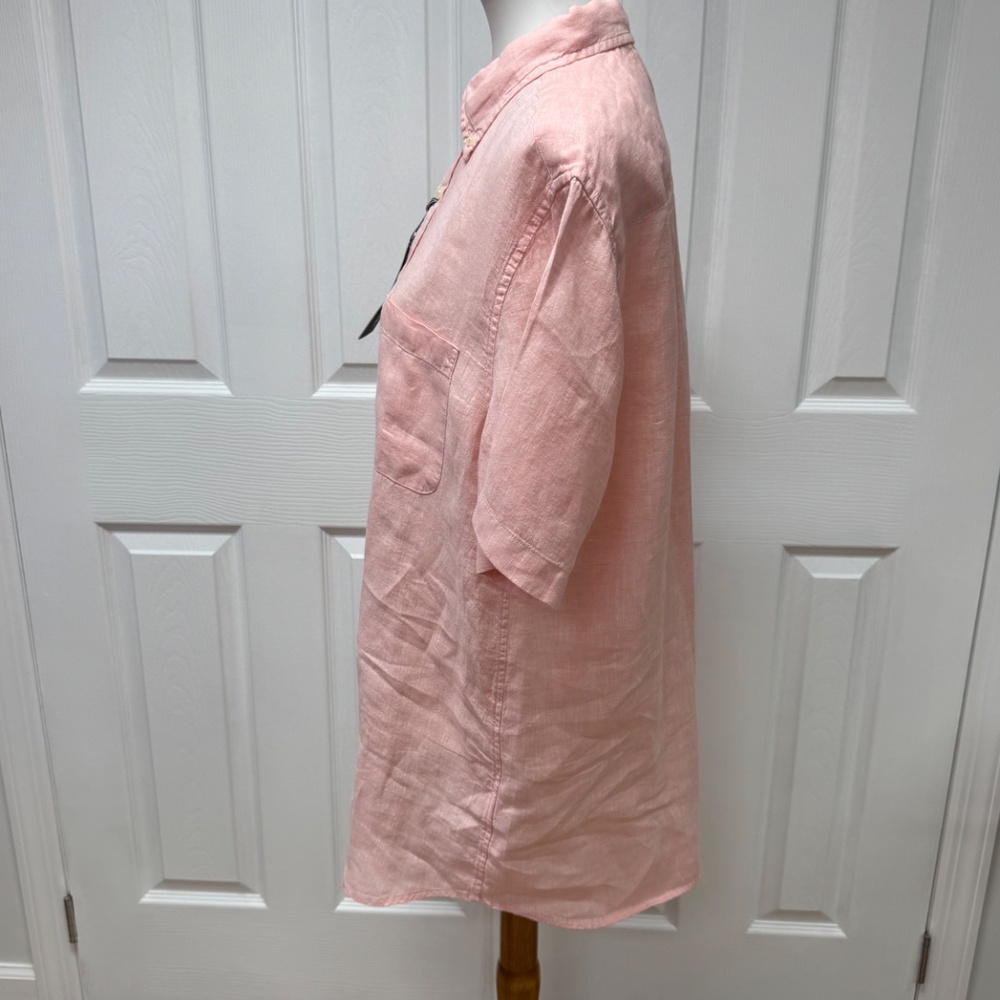 Vineyard Vines Surfside Solid Linen Button Down S… - image 11